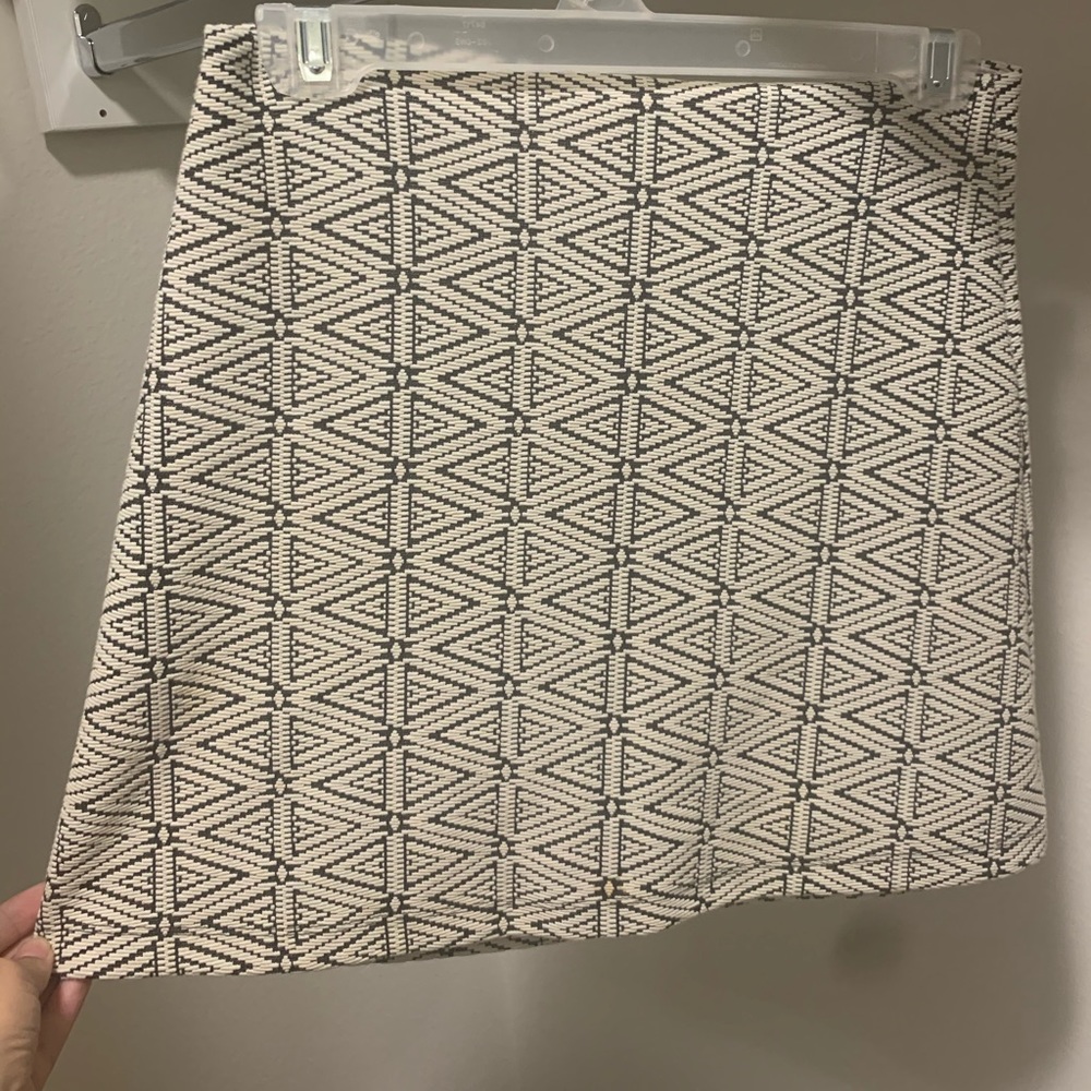Topshop Jacquard Mini Skirt